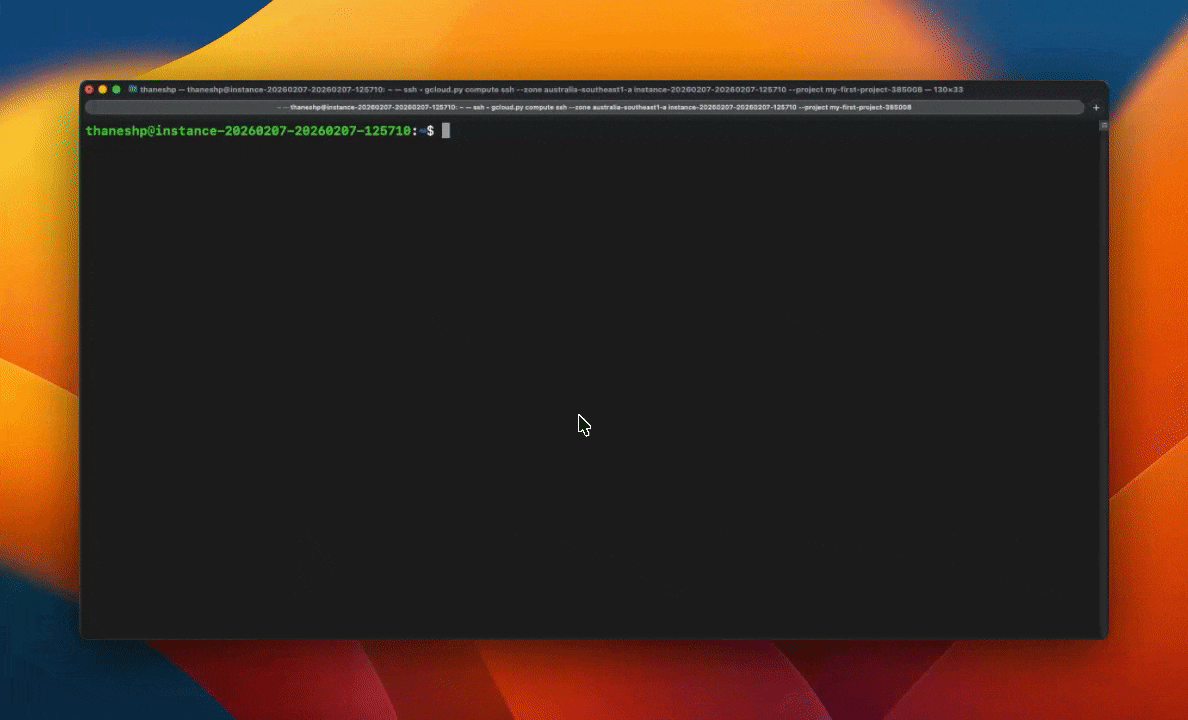 Terminal session showing successful publishing to a non-existent topic.